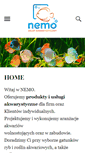 Mobile Screenshot of nemo-aquaria.pl